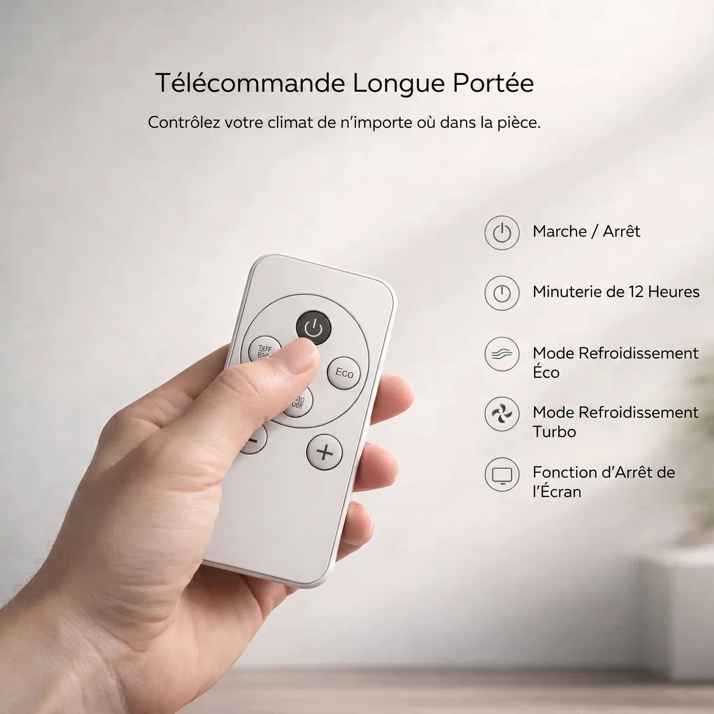 ComfortAir Pro – De la fraîcheur à tout moment, où et quand vous le souhaitez
