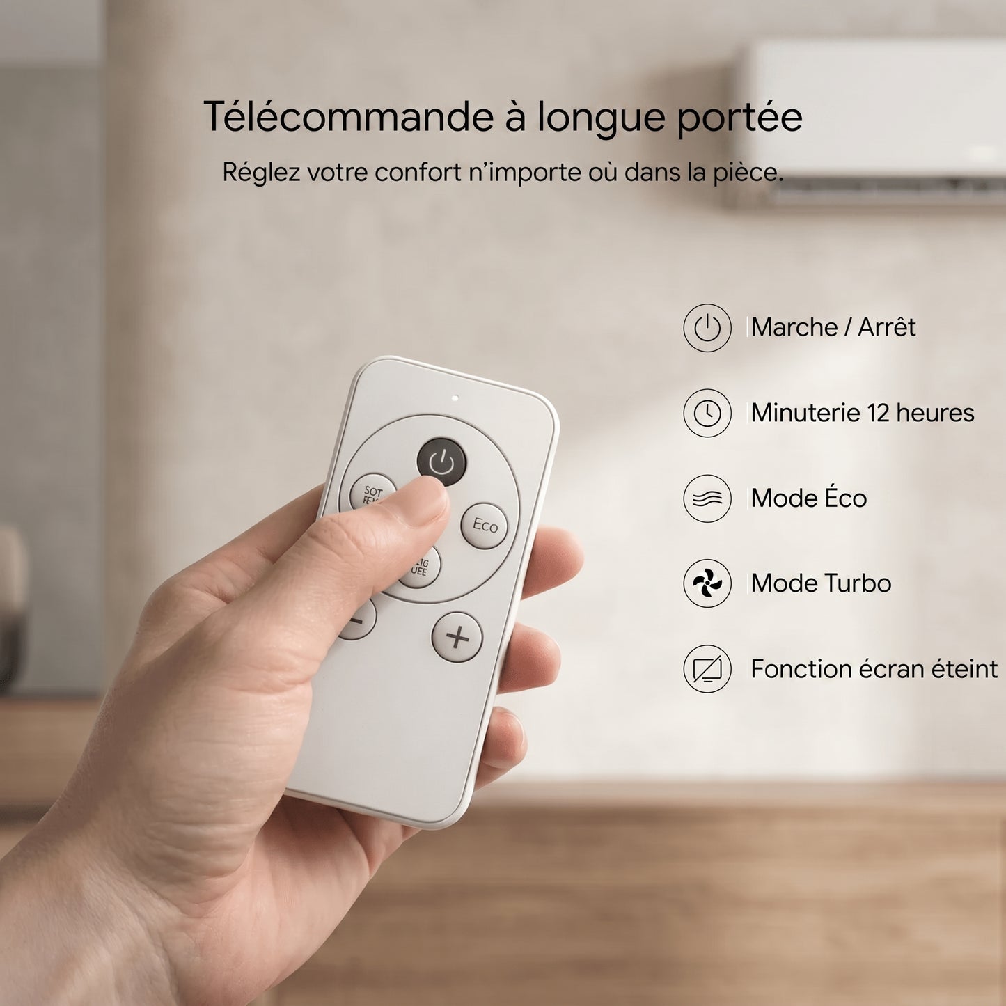 ComfortAir Pro – De la fraîcheur à tout moment, où et quand vous le souhaitez