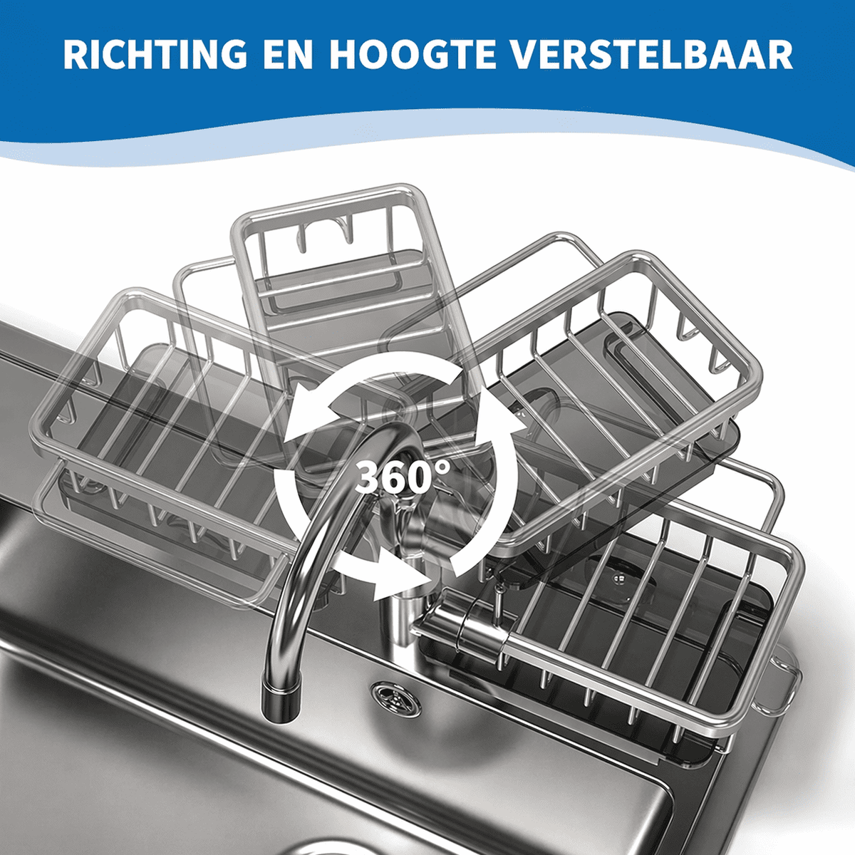 SinkRack — Een opgeruimde gootsteen, elke dag