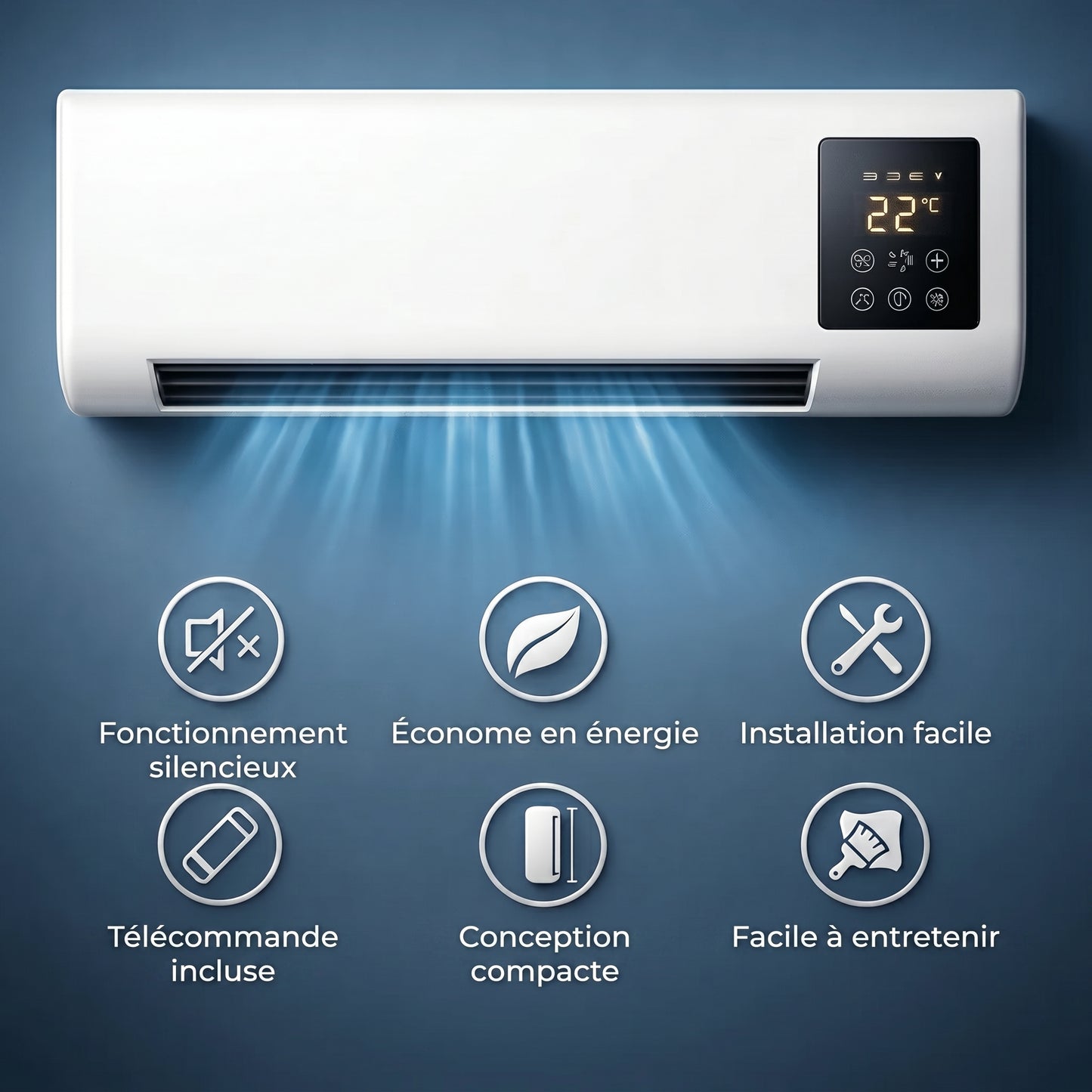 ComfortAir Pro – De la fraîcheur à tout moment, où et quand vous le souhaitez