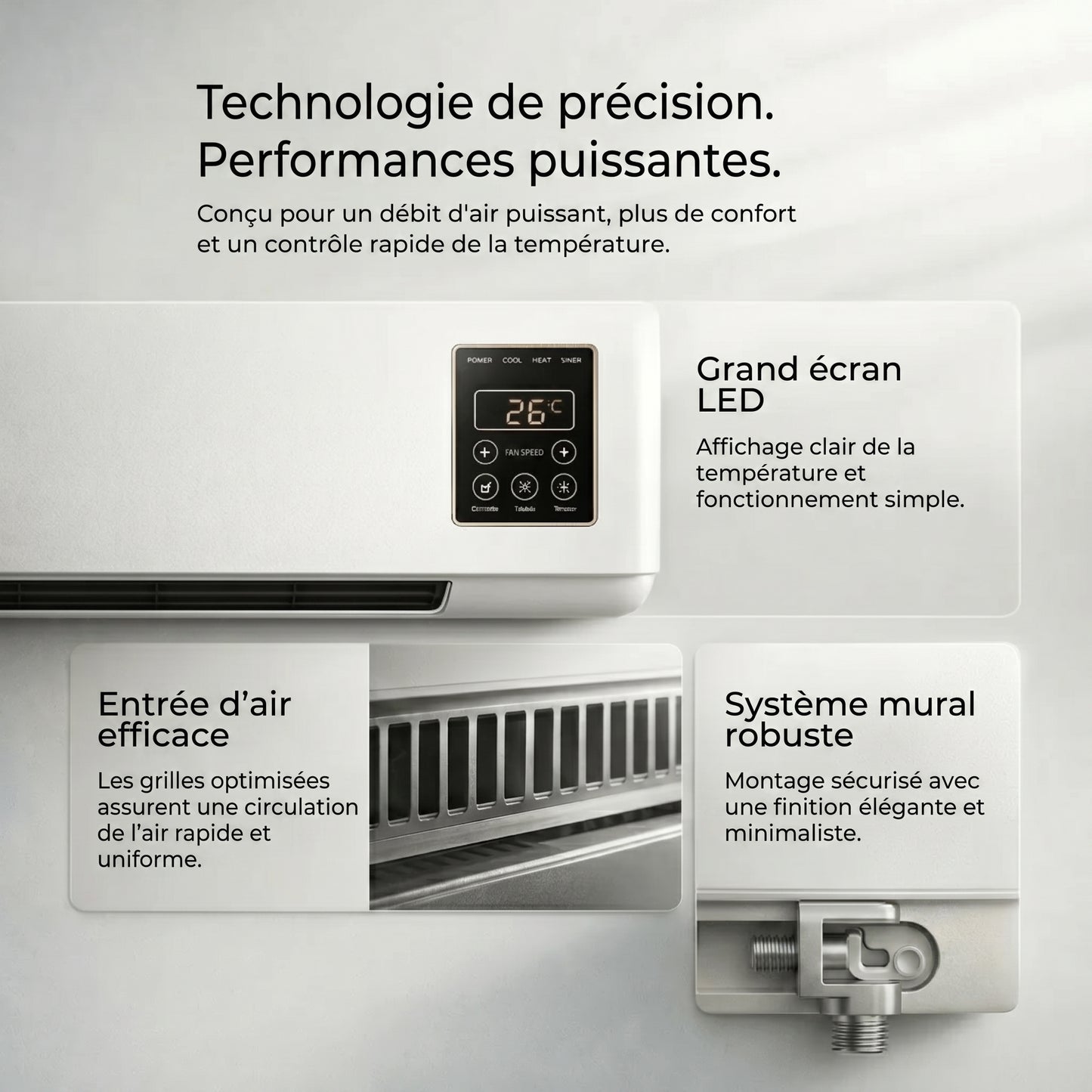 ComfortAir Pro – De la fraîcheur à tout moment, où et quand vous le souhaitez