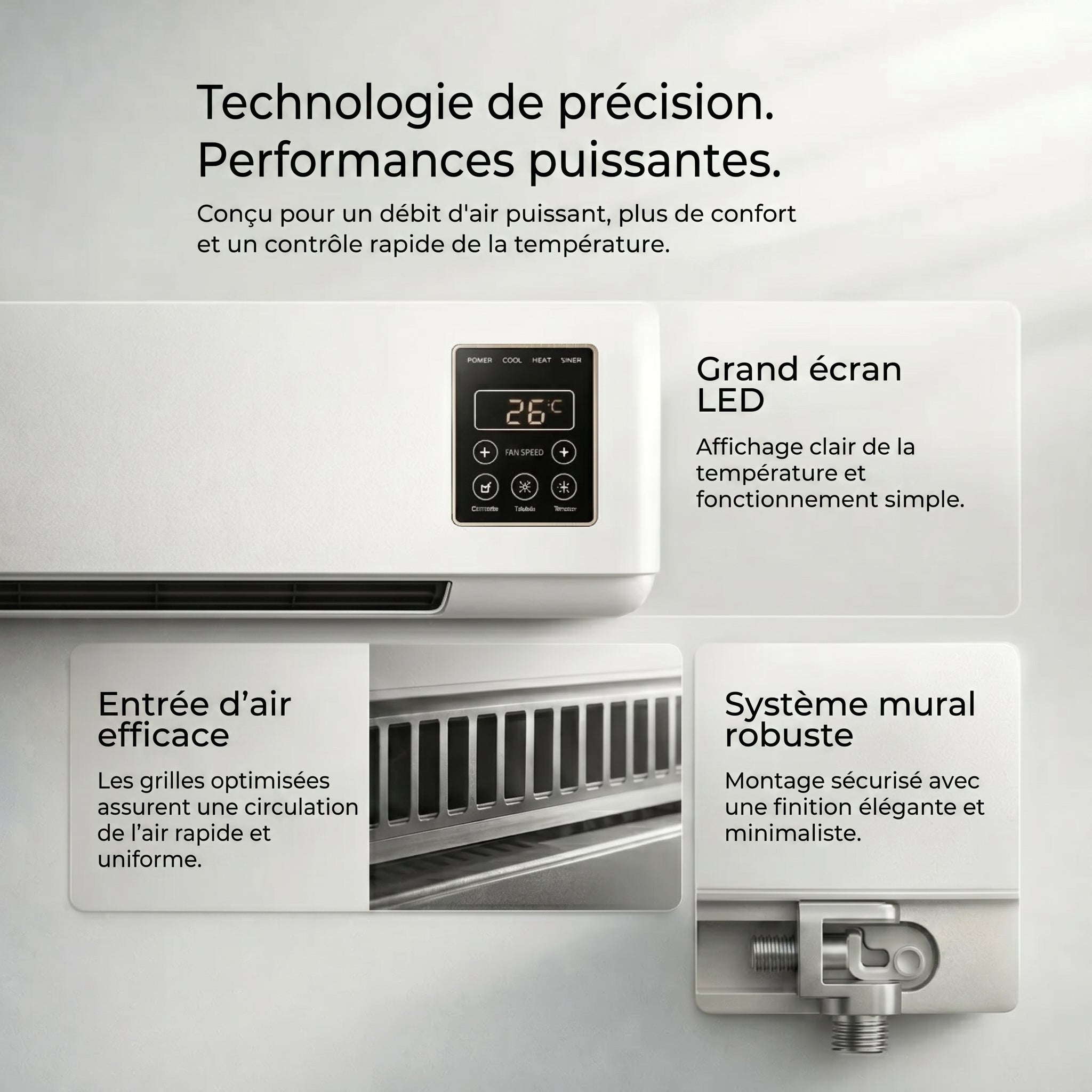 ComfortAir Pro – De la fraîcheur à tout moment, où et quand vous le souhaitez