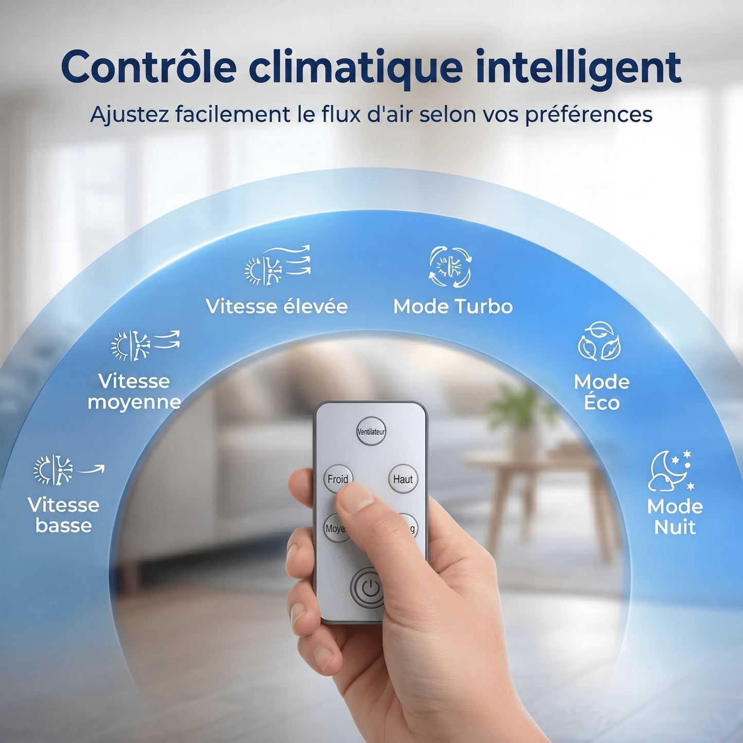 ComfortAir Pro – De la fraîcheur à tout moment, où et quand vous le souhaitez