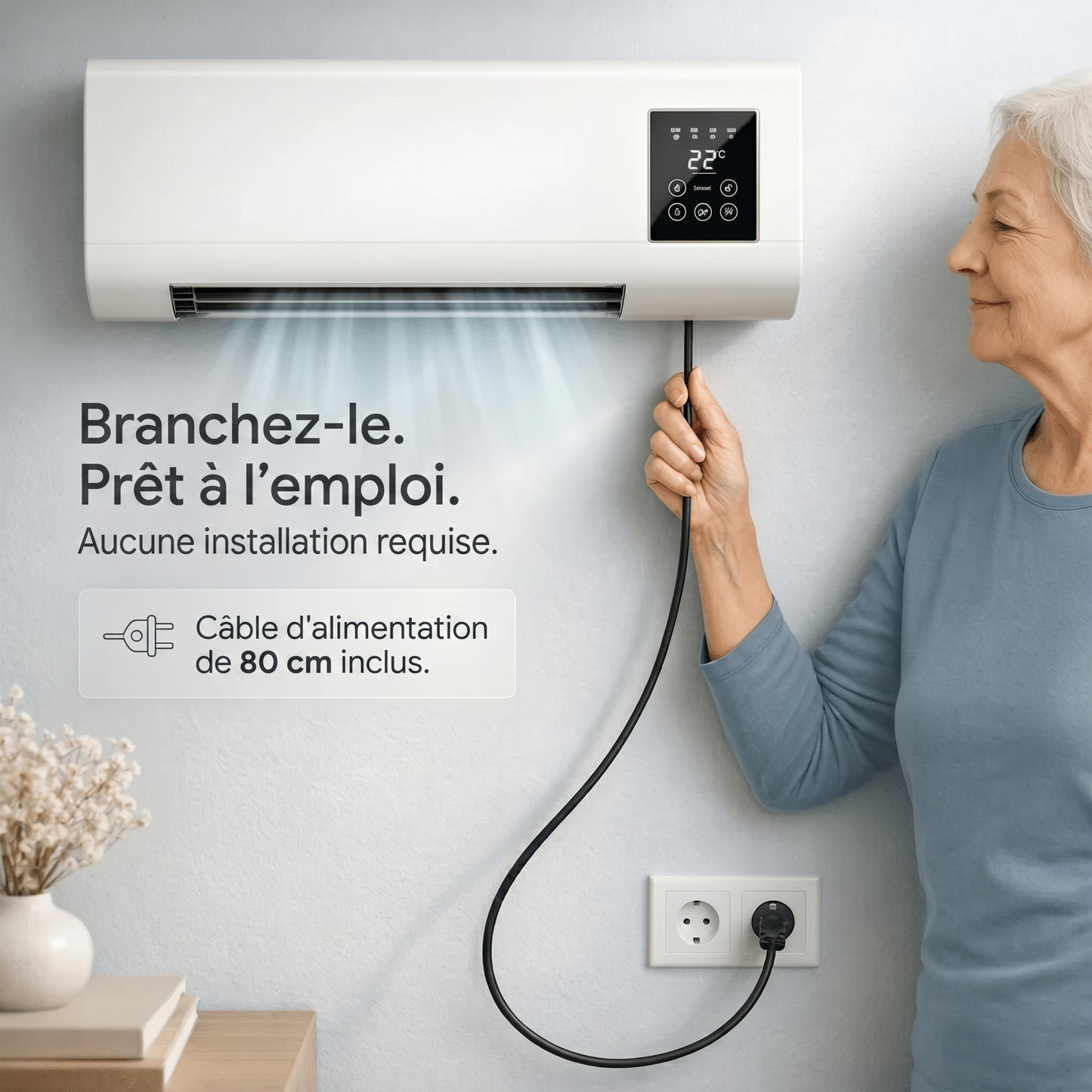 ComfortAir Pro – De la fraîcheur à tout moment, où et quand vous le souhaitez