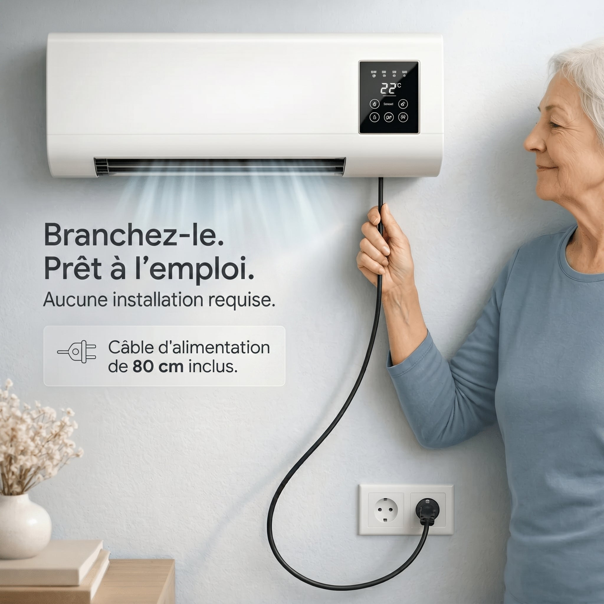 ComfortAir Pro – De la fraîcheur à tout moment, où et quand vous le souhaitez
