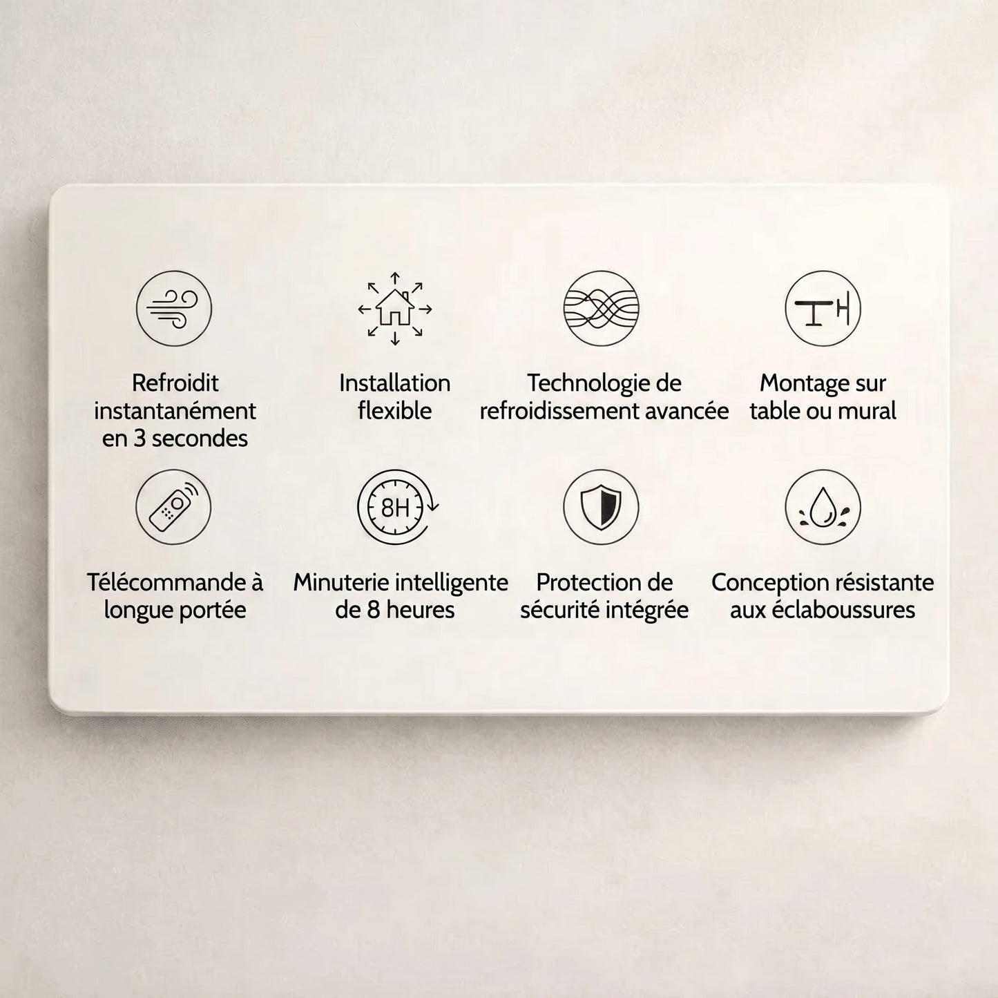 ComfortAir Pro – De la fraîcheur à tout moment, où et quand vous le souhaitez