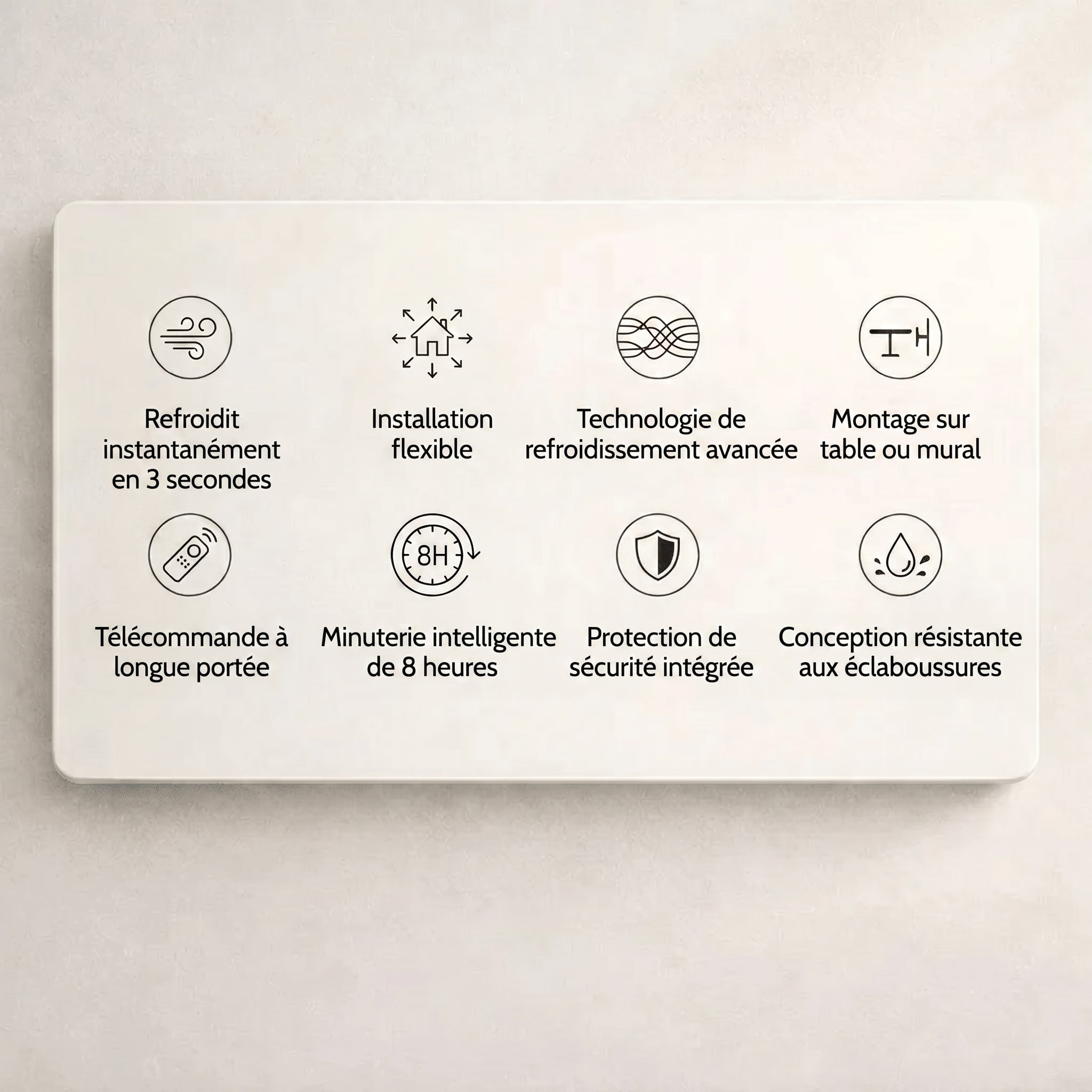 ComfortAir Pro – De la fraîcheur à tout moment, où et quand vous le souhaitez