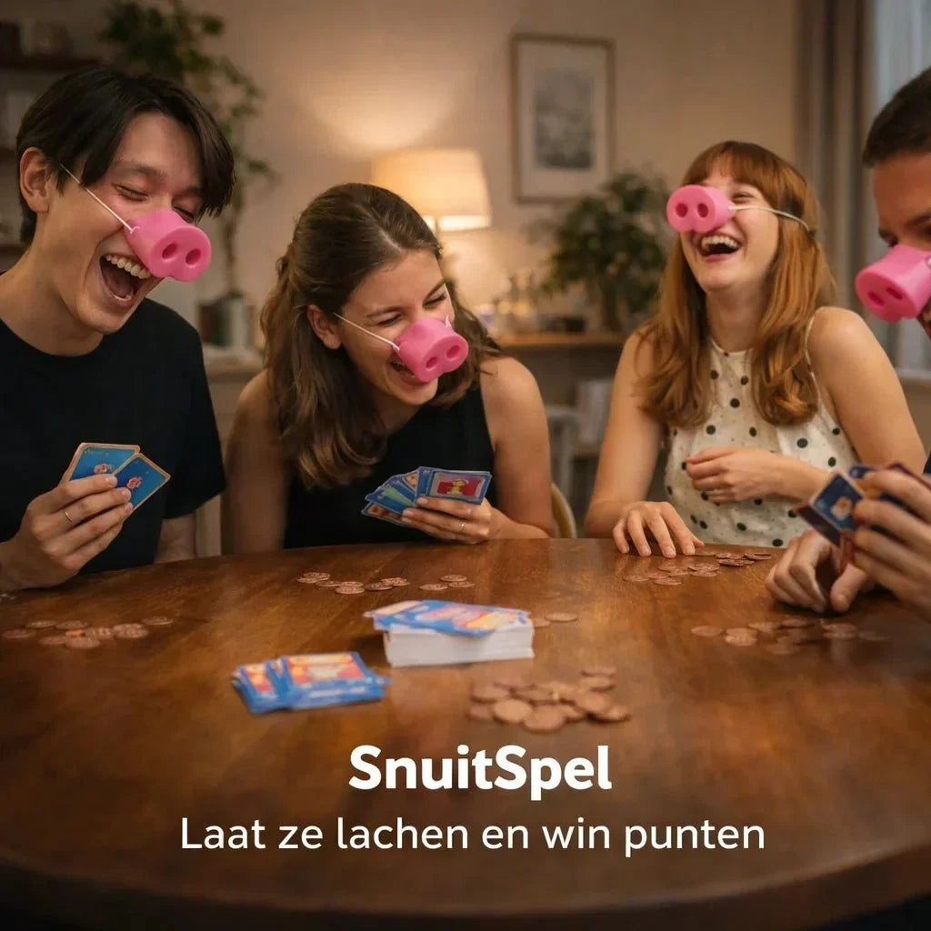 SnuitSpel – Het spel waarbij lachen verliezen betekent