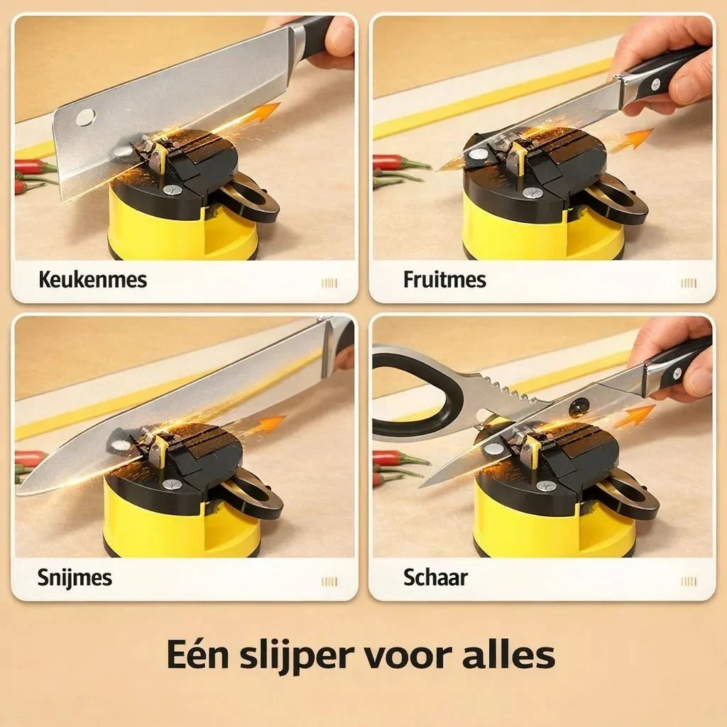 Scherpix – Altijd scherpe messen, zonder moeite