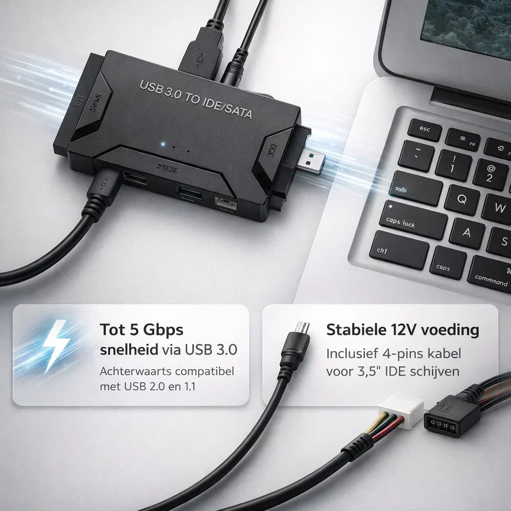 DataRevive USB-adapter voor harde schijven