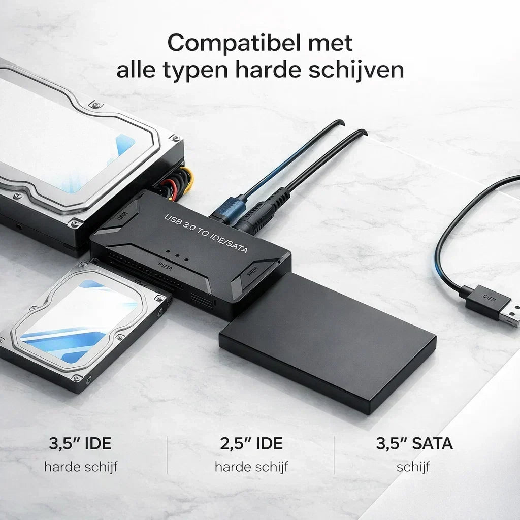 DataRevive USB-adapter voor harde schijven