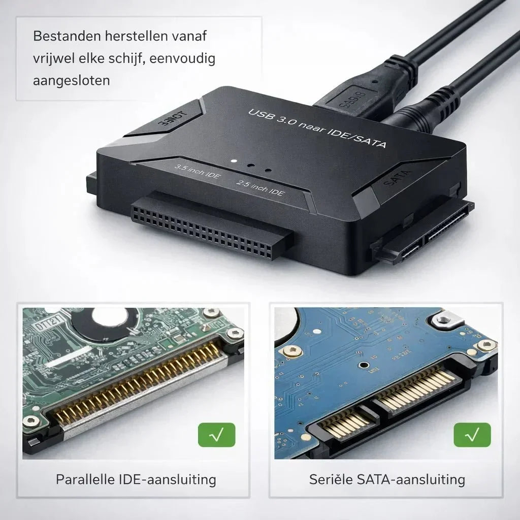DataRevive USB-adapter voor harde schijven