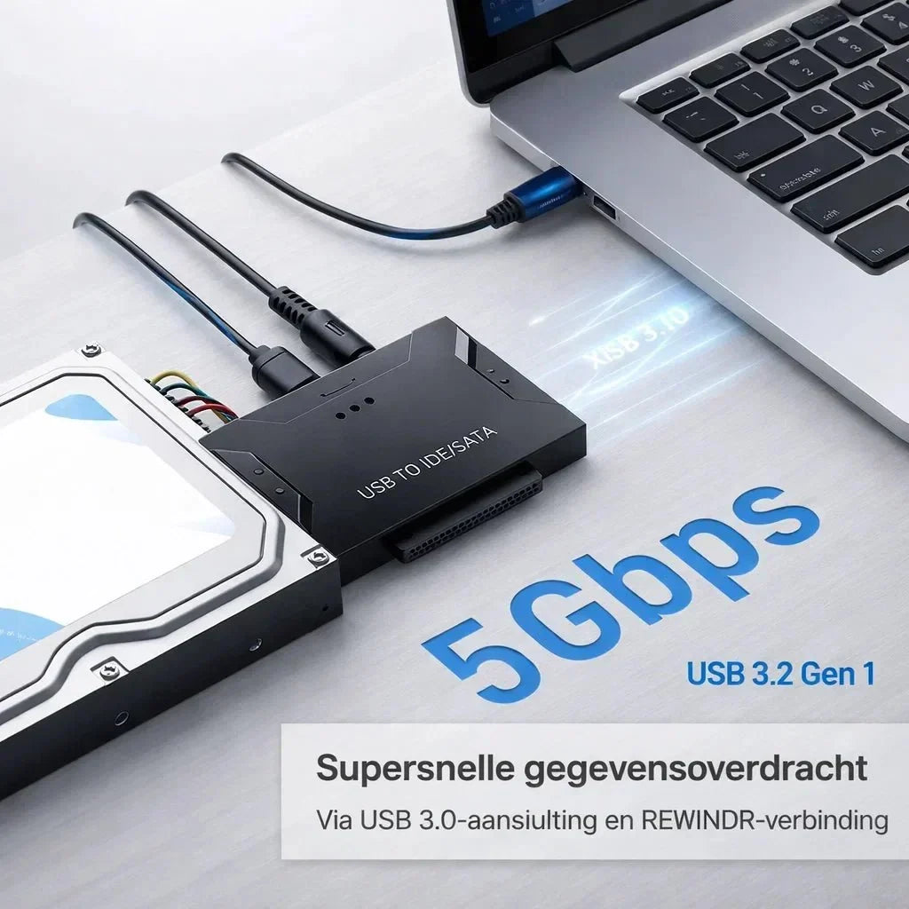 DataRevive USB-adapter voor harde schijven