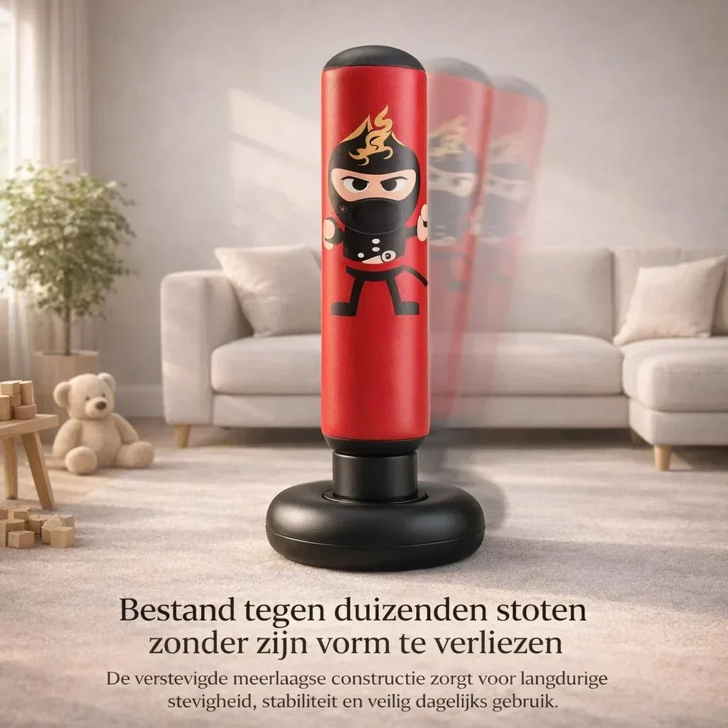 KickBuddy opblaasbare bokszak voor kinderen