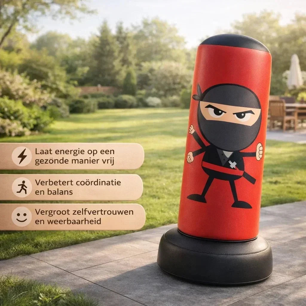 KickBuddy opblaasbare bokszak voor kinderen
